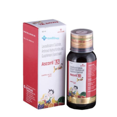 Medilines Pharma - Ascoril LS Junior Syrup